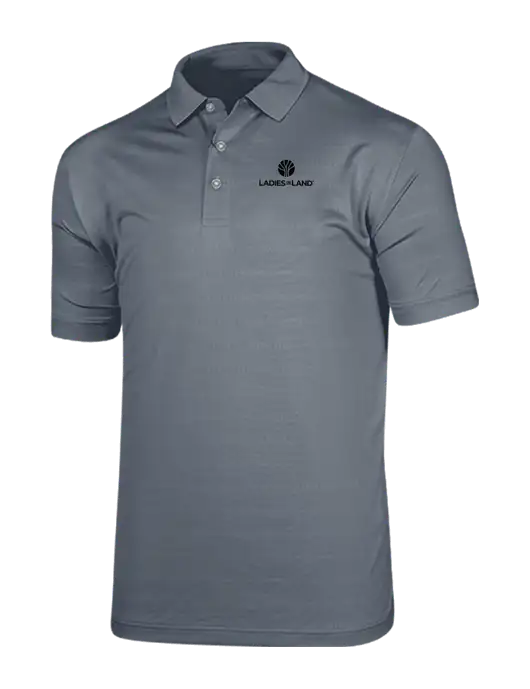 Callaway Vibrant Light Grey Ventilated Polo w/Ladies In Land Logo