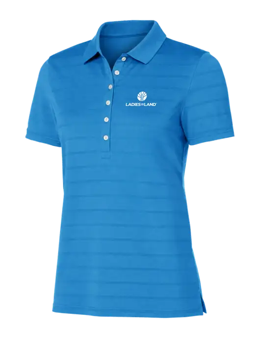 Callaway Womens Royal Blue Ventilated Polo w/Ladies In Land Logo