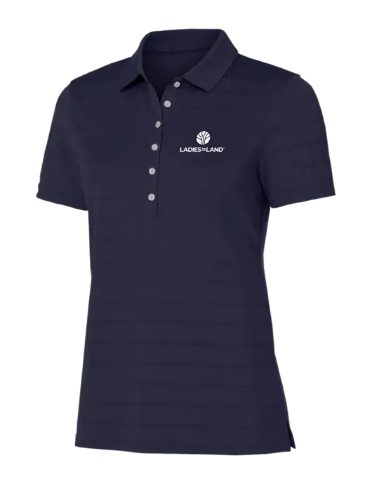 Callaway Womens Navy Ventilated Polo w/Ladies In Land Logo
