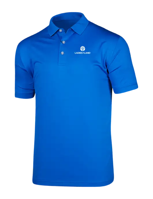Callaway Vibrant Royal Blue Ventilated Polo w/Ladies In Land Logo