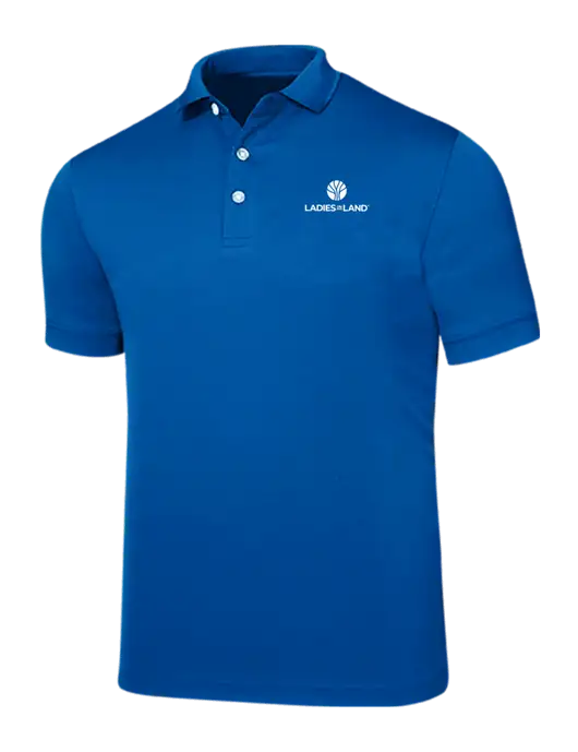 Callaway Ottoman Royal Blue Polo w/Ladies In Land Logo