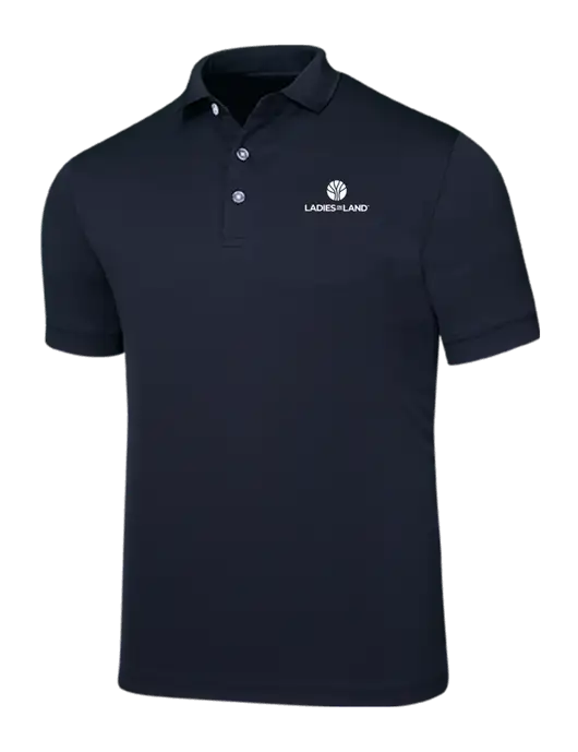 Callaway Ottoman Navy Polo w/Ladies In Land Logo