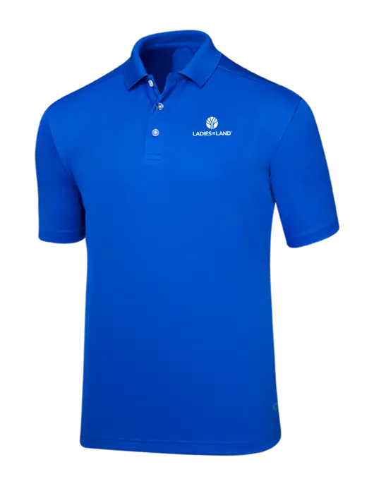 Callaway Core Royal Blue Performance Polo w/Ladies In Land Logo