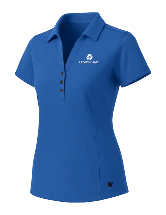 OGIO Womens Royal Blue ONYX Polo w/Ladies In Land Logo