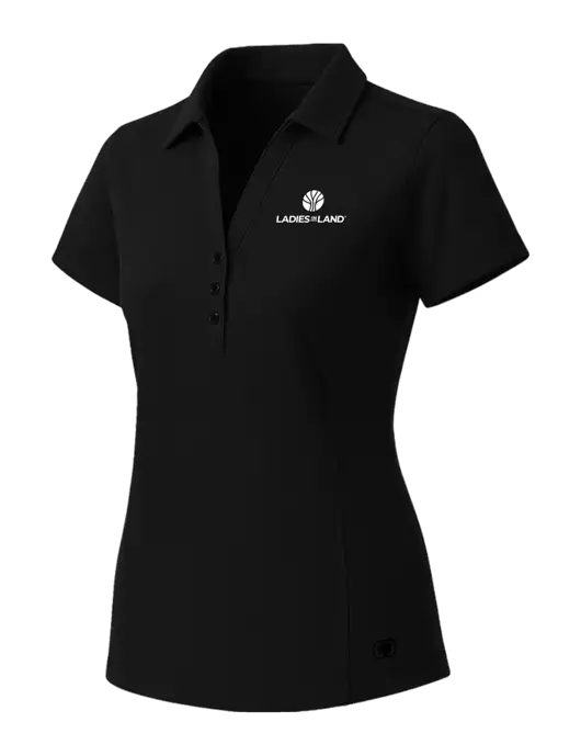 OGIO Womens Blacktop ONYX Polo w/Ladies In Land Logo