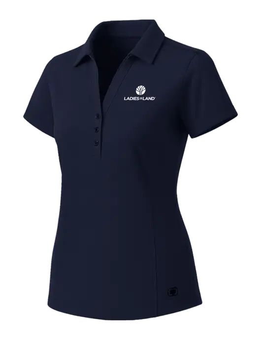 OGIO Womens Navy ONYX Polo w/Ladies In Land Logo