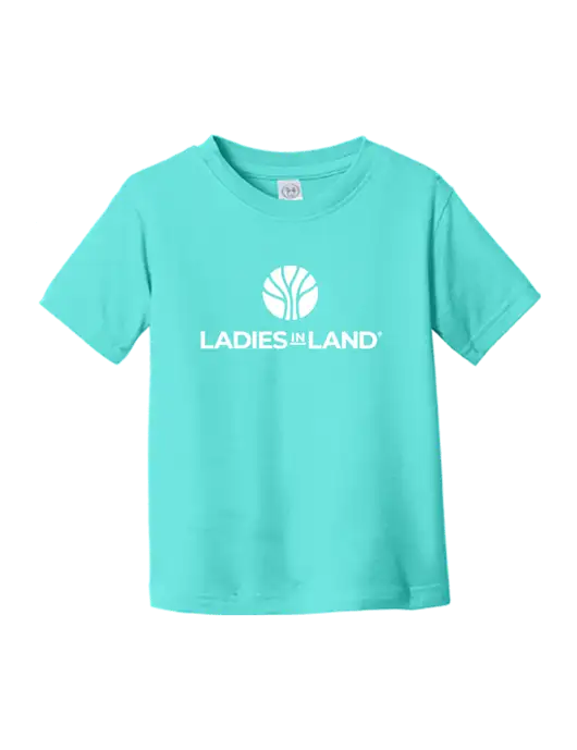 Rabbit Skins Carribean Toddler Fine Jersey Tee w/Ladies In Land Logo