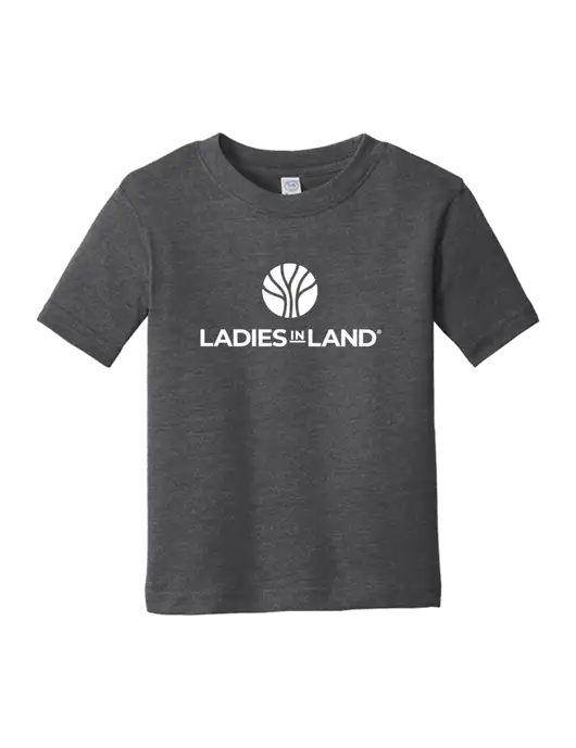 Rabbit Skins Vintage Smoke Toddler Fine Jersey Tee w/Ladies In Land Logo