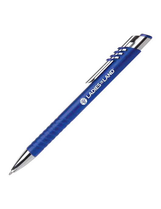Schirhart Blue Pen - Black Ink w/Ladies In Land Logo