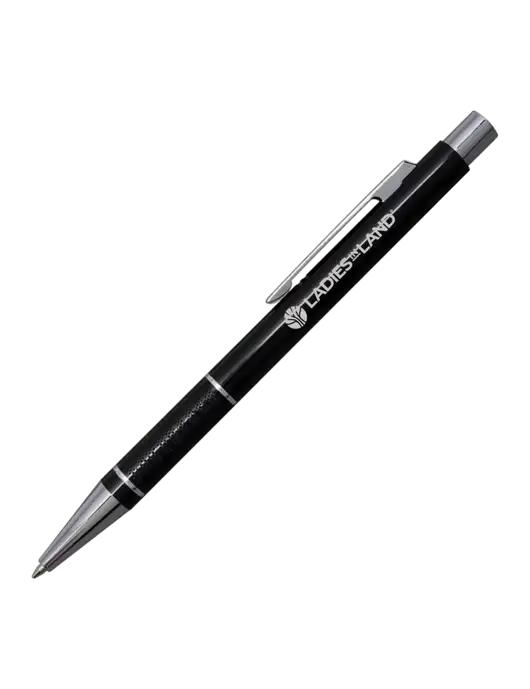 St George Black Pen - Blue Ink w/Ladies In Land Logo