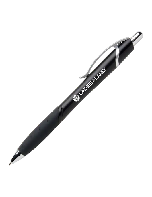 Summerhill Black Pen - Black Ink w/Ladies In Land Logo