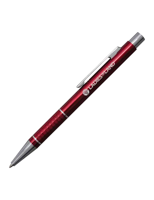 St George Red Pen - Blue Ink w/Ladies In Land Logo