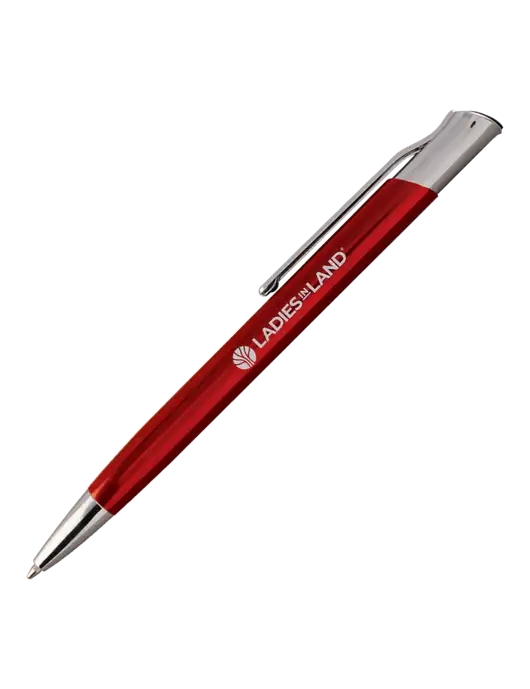 San Malo Red Pen - Black Ink w/Ladies In Land Logo