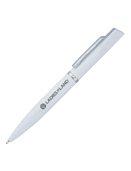 Santos White Pen - Black Ink w/Ladies In Land Logo