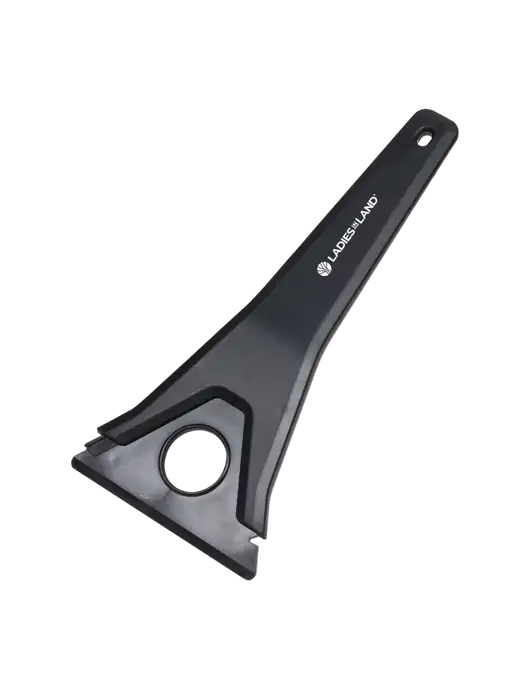 TriBlade Black Windshield Scraper w/Ladies In Land Logo
