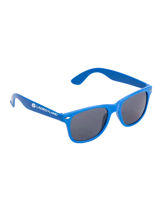 Daytona Blue Sunglasses w/Ladies In Land Logo