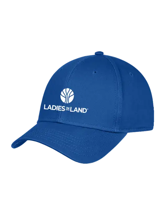 Royal Structured Cap Hook & Loop w/Ladies In Land Logo