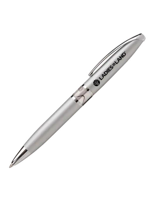 Illusion Silver Pen - Black Ink w/Ladies In Land Logo