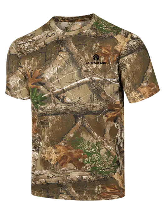 Russell Outdoors Realtree Edge Camo T-Shirt w/Ladies In Land Logo