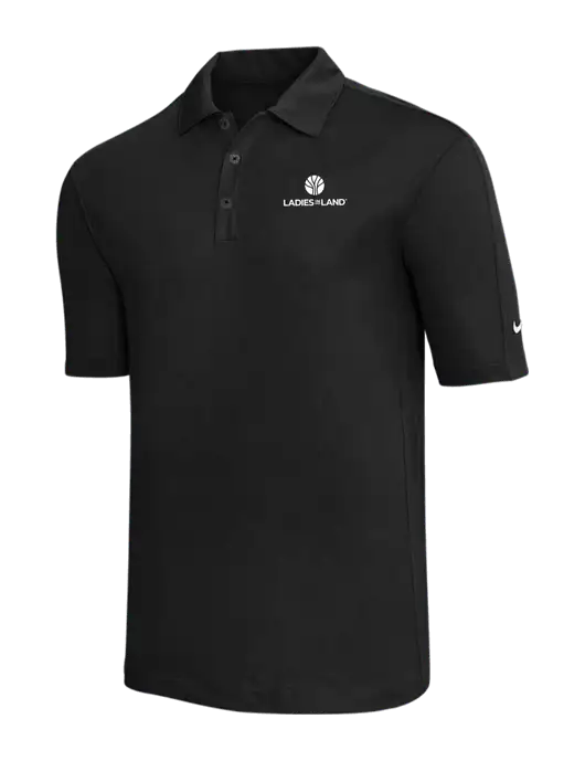 Nike Black Tech Sport Dri-FIT Polo w/Ladies In Land Logo