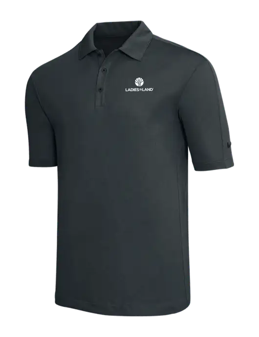 Nike Dark Grey Tech Sport Dri-FIT Polo w/Ladies In Land Logo