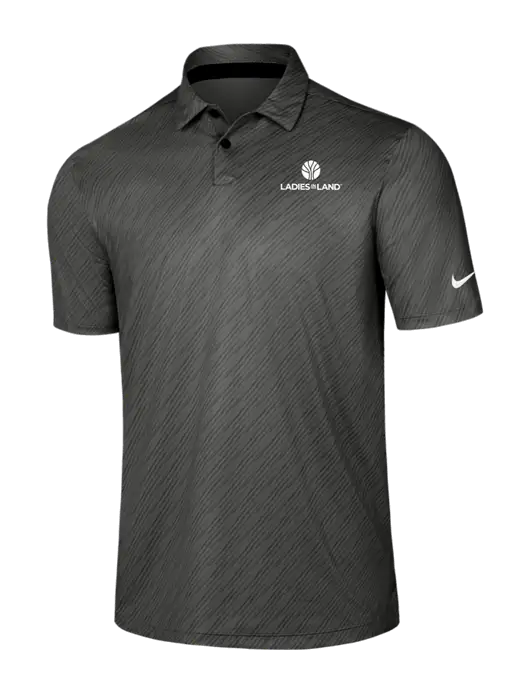 Nike Dark Grey Vapor Dash Polo w/Ladies In Land Logo