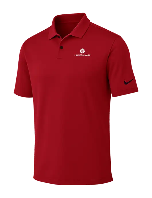 Nike Red Dri-FIT Vapor Polo w/Ladies In Land Logo