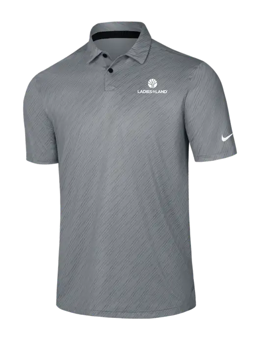 Nike Medium Grey Vapor Dash Polo w/Ladies In Land Logo