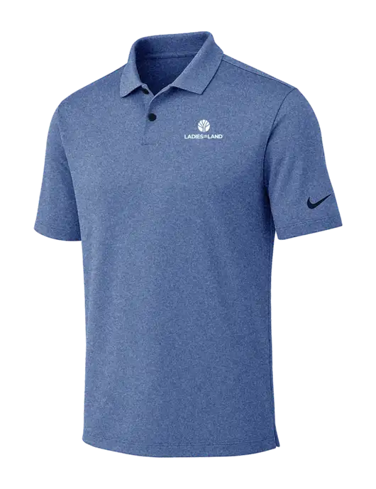 Nike Dark Royal Heather Dri-FIT Vapor Polo w/Ladies In Land Logo