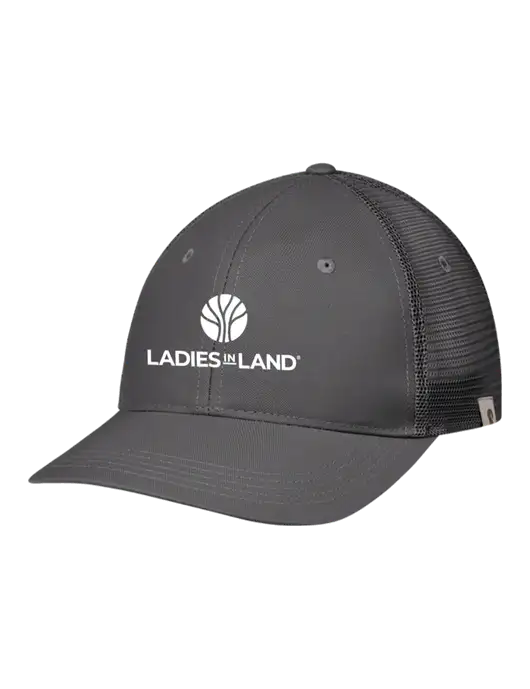 Carhartt Dark Grey Trucker Rugged Pro Series Cap w/Ladies In Land Logo