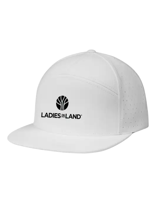 Richardson White Cannon Cap w/Ladies In Land Logo
