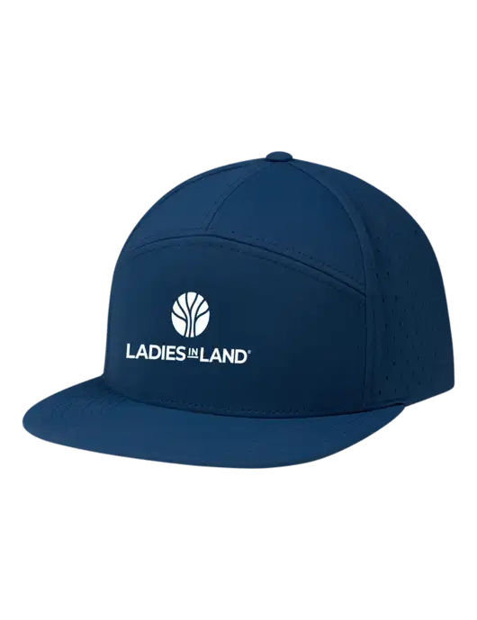 Richardson Light Navy Cannon Cap w/Ladies In Land Logo
