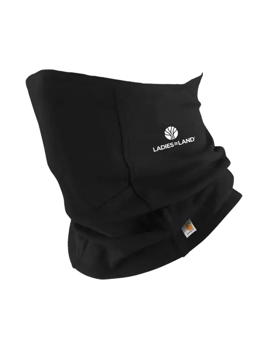 Carhartt Black Cotton Blend Filter Pocket Gaiter w/Ladies In Land Logo