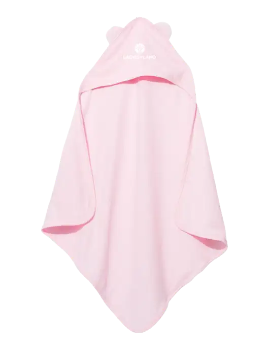 Pink Rabbit Skins Terry Cloth Hooded Towel with Ears  w/Ladies In Land Logo