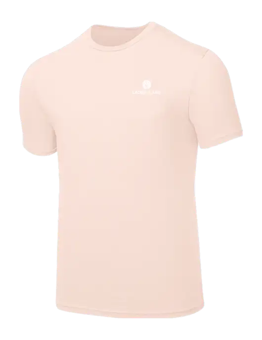 Seriously Soft Very Light Coral T-Shirt w/Ladies In Land Logo