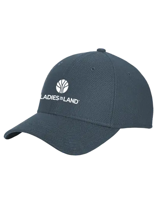 New Era Diamond Era Dark Slate Stretch Cap w/Ladies In Land Logo