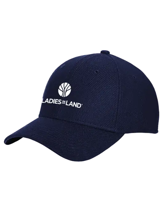 New Era Diamond Era Dark Navy Stretch Cap w/Ladies In Land Logo