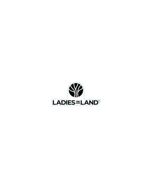 Hard Hat Decal  w/Ladies In Land Logo